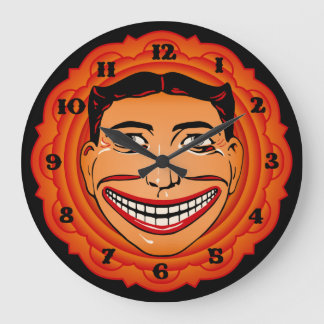 Coney Island Funny Face Clock Grote Klok