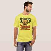 Coney Island Funny Face Design T-shirt (Voorkant volledig)