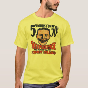  Coney Island Funny Face Design T-shirt