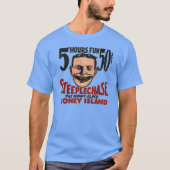 Coney Island Funny Face Design T-shirt (Voorkant)