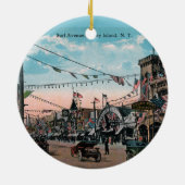 Coney Island Keramisch Ornament (Achterkant)