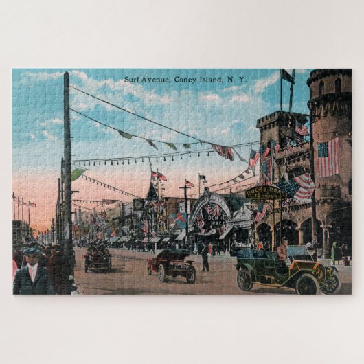 Coney Island Large Puzzle Legpuzzel (Horizontaal)
