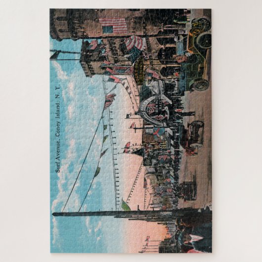Coney Island Large Puzzle Legpuzzel (Verticaal)
