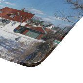 Coney Island Lighthouse, New York Cutting Board Snijplank (Hoek)