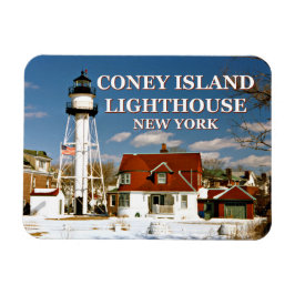 Coney Island Lighthouse, New York Magneet