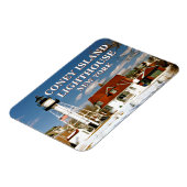 Coney Island Lighthouse, New York Magneet (Linkerzijde)