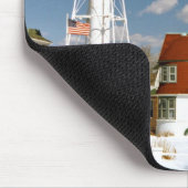 Coney Island Lighthouse, New York Mousepad Muismat (Hoek)