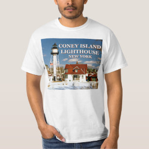 Coney Island Lighthouse, New York T-Shirt
