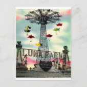 Coney Island Luna Park Amusement park Brooklyn Briefkaart (Voorkant)