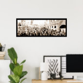 Coney Island Luna Park Foto 1903 Poster (Thuiskantoor)