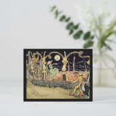 Coney Island, Luna Park, Moonlight,  Briefkaart (Staand voorkant)