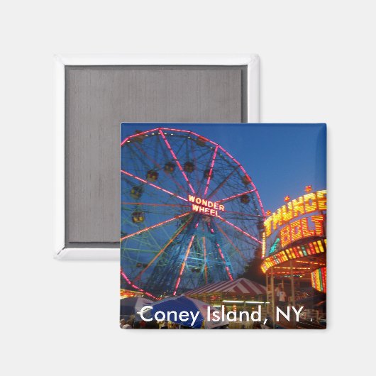 Coney Island Magnet (Voorkant / Achterkant)