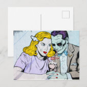 Coney Island Milkshake (New York, NY) Briefkaart (Voorkant / Achterkant)