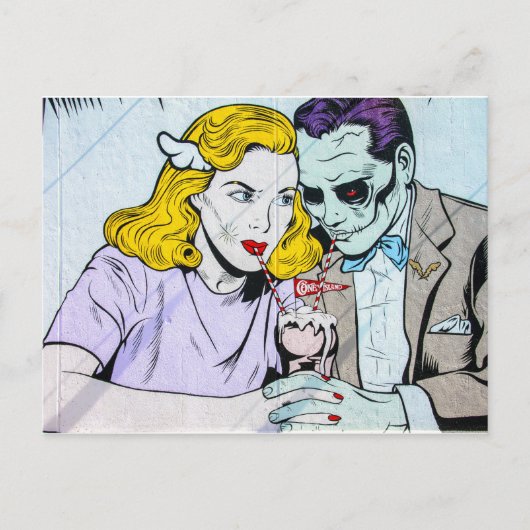 Coney Island Milkshake (New York, NY) Briefkaart (Voorkant)