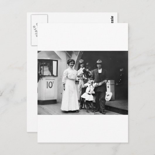 Coney Island Monkey Business Briefkaart (Voorkant / Achterkant)