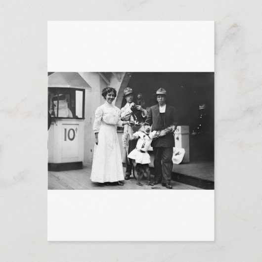 Coney Island Monkey Business Briefkaart (Voorkant)