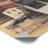 Coney Island, New York - Boardwalk, Beach Poster (Hoek)