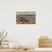 Coney Island, New York - Boardwalk, Beach Poster (Keuken)