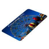 Coney Island New York City Foto Magneet (Linkerzijde)