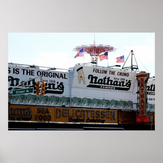 Coney Island, New York City Foto Poster (Voorkant)