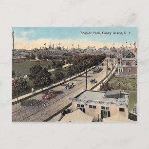 Coney Island, New York, Seaside Park,  Briefkaart