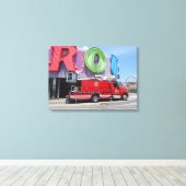 Coney Island, New York, Verenigde Staten Canvas Afdruk (Insitu (Houten vloer))