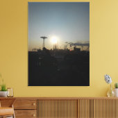 Coney Island, New York, Verenigde Staten Canvas Afdruk (Insitu (Woonkamer))