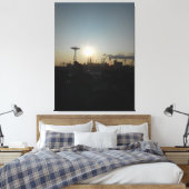 Coney Island, New York, Verenigde Staten Canvas Afdruk (Insitu (Slaapkamer))