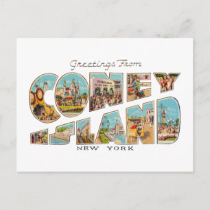 Coney Island NY Briefkaart