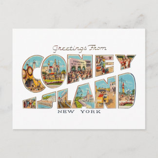 Coney Island NY Briefkaart