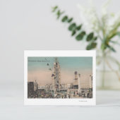 Coney Island, NY - Dreamweaver Ride Briefkaart (Staand voorkant)