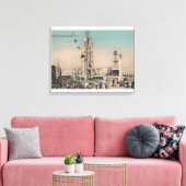 Coney Island, NY - Dreamweaver Ride Canvas Afdruk (Insitu (Woonkamer))