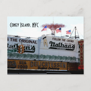 Coney Island, NYC Briefkaart