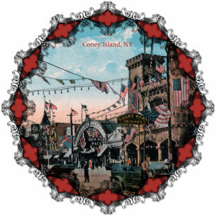 Coney Island Ornament Fotobeeldje Ornament