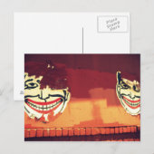 Coney Island-overblijfselen Briefkaart (Voorkant / Achterkant)
