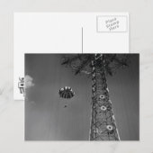 Coney Island Parachute Jump Briefkaart (Voorkant / Achterkant)