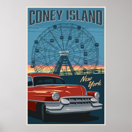 Coney Island Poster (Voorkant)