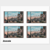 Coney Island Rechthoekige Sticker (Vel)