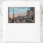 Coney Island Rechthoekige Sticker (Tas)