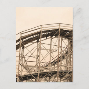 Coney Island Roller Onderzetter Briefkaart