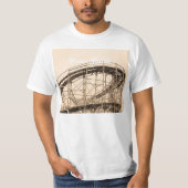 Coney Island Roller Onderzetter T-shirt (Voorkant)