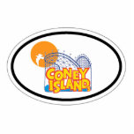 Coney Island Staand Fotobeeldje<br><div class="desc">Coney Island New York.</div>
