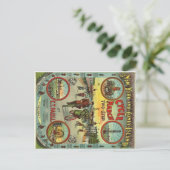 Coney Island Vintage Postcard Briefkaart (Staand voorkant)