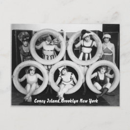 Coney Island Vintage postcard Briefkaart
