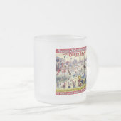 Coney Island Water Carnival, 1898 Matglas Koffiemok (Voorkant rechts)