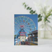 Coney Island Wonder Wheel Briefkaart (Staand voorkant)
