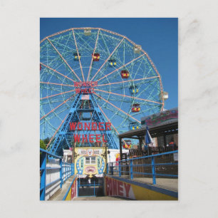 Coney Island Wonder Wheel Briefkaart