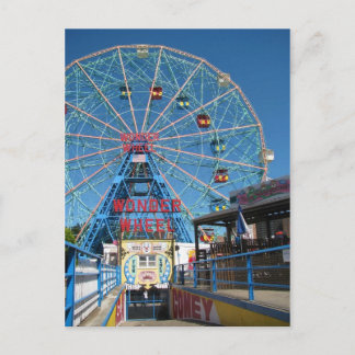 Coney Island Wonder Wheel Briefkaart