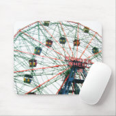 Coney Island Wonder Wheel Brooklyn New York City Muismat (Met muis)