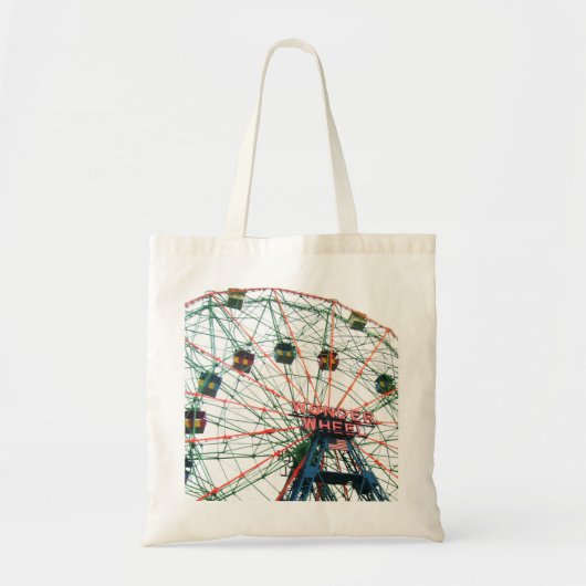 Coney Island Wonder Wheel Brooklyn New York City Tote Bag (Voorkant)